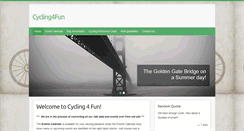 Desktop Screenshot of cycling4fun.com